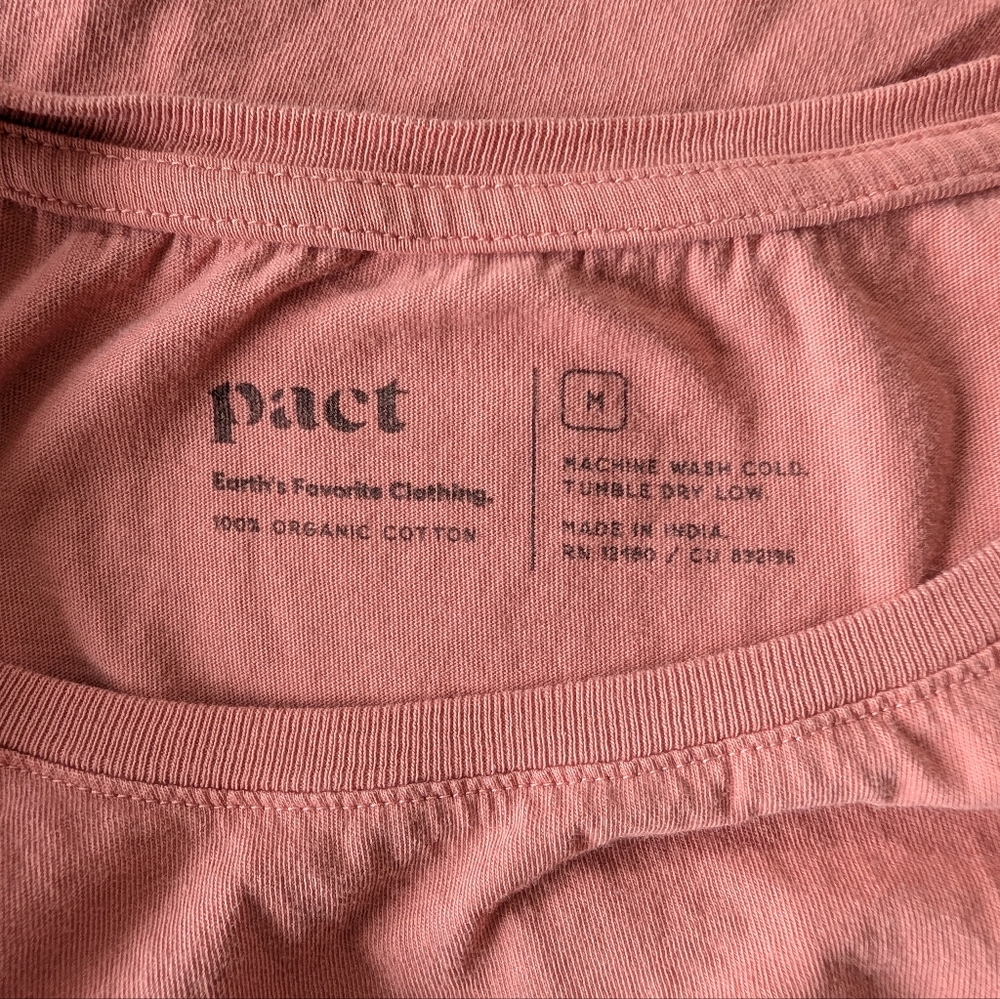 Pact Coral A-Line Sleeveless Tank - Picture 3 of 3